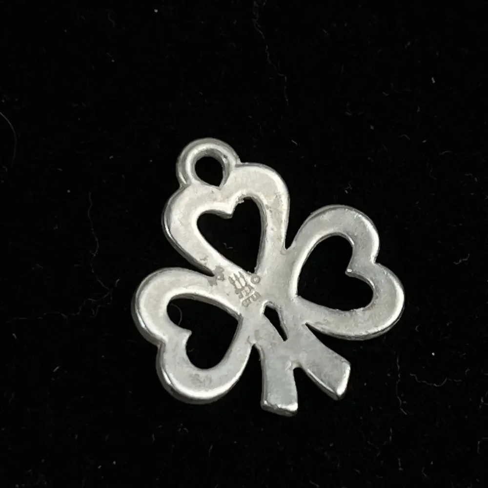 James Avery Sterling Silver Shamrock of Hearts Clover Charm AVERY STER